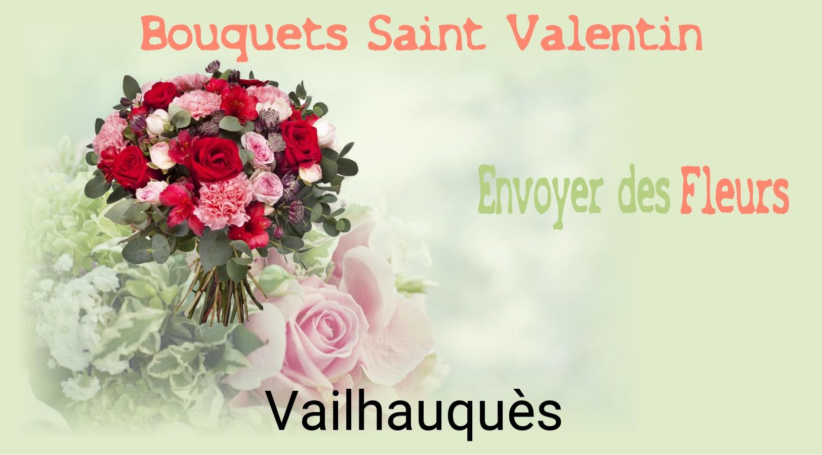 Roses de Saint-Valentin livrées à Vailhauquès